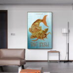 poster big fish vintage