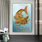 poster big fish vintage
