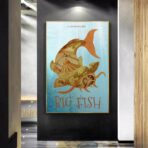 poster big fish vintage