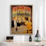 vintage bistro poster