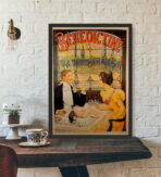 vintage bistro poster