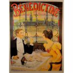 vintage bistro poster