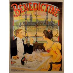 vintage bistro poster