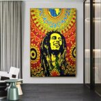 poster bob marley vintage