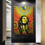 poster bob marley vintage