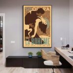 vintage bohemian poster