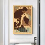 vintage bohemian poster