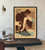 vintage bohemian poster