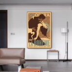 vintage bohemian poster