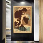 vintage bohemian poster
