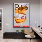 poster bolivia vintage