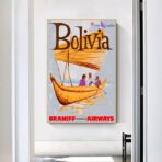 poster bolivia vintage