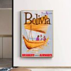 poster bolivia vintage