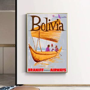 poster bolivia vintage
