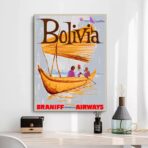 poster bolivia vintage