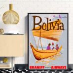 poster bolivia vintage