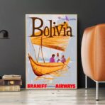 poster bolivia vintage
