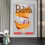 poster bolivia vintage