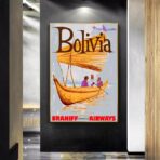 poster bolivia vintage