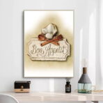 vintage bon appetit poster