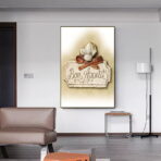 vintage bon appetit poster