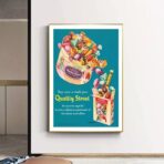 vintage candy poster