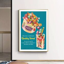 vintage candy poster