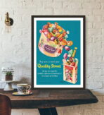 vintage candy poster