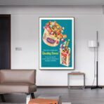 vintage candy poster
