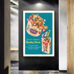 vintage candy poster