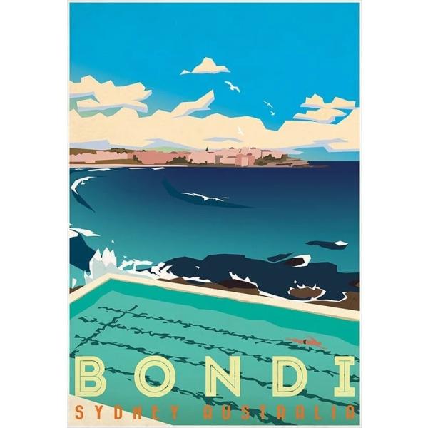 poster bondi beach poster bondi beach