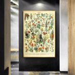 vintage botanical poster