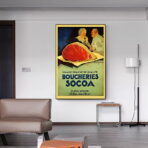 vintage butchery poster