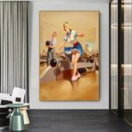 vintage bowling poster