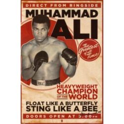 boxing poster mohamed ali