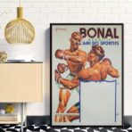 vintage boxing poster 1