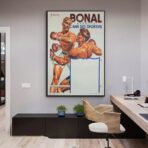 vintage boxing poster 1