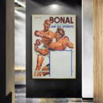 vintage boxing poster 1
