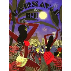 poster brazil vintage samba