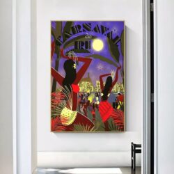 poster brazil vintage samba