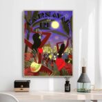 poster brazil vintage samba