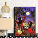 poster brazil vintage samba