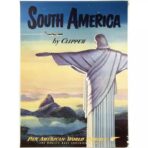 vintage brazil poster