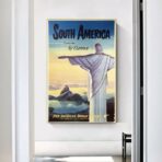 vintage brazil poster