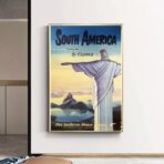 vintage brazil poster