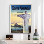 vintage brazil poster