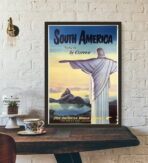 vintage brazil poster