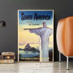 vintage brazil poster