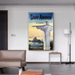 vintage brazil poster