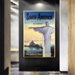 vintage brazil poster
